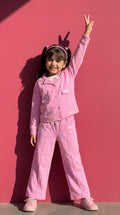 ETHNIA Pink Casual Co-ord Set