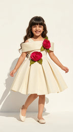 Rosé Royale Bloom Party Dress