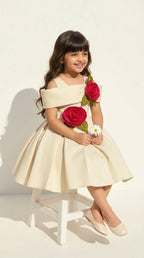 Rosé Royale Bloom Party Dress