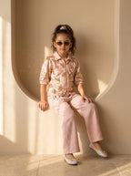 ETHNIA Blush Luxe Co-ord Set