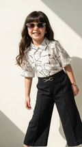 Monochrome Bloom Co-Ord Set