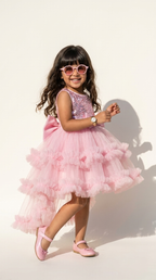 Blush Fairy Ruffle Princess Dress