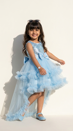 Sky Blossom Princess Party Dress