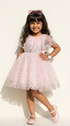 Blush Stardust Princess Dress