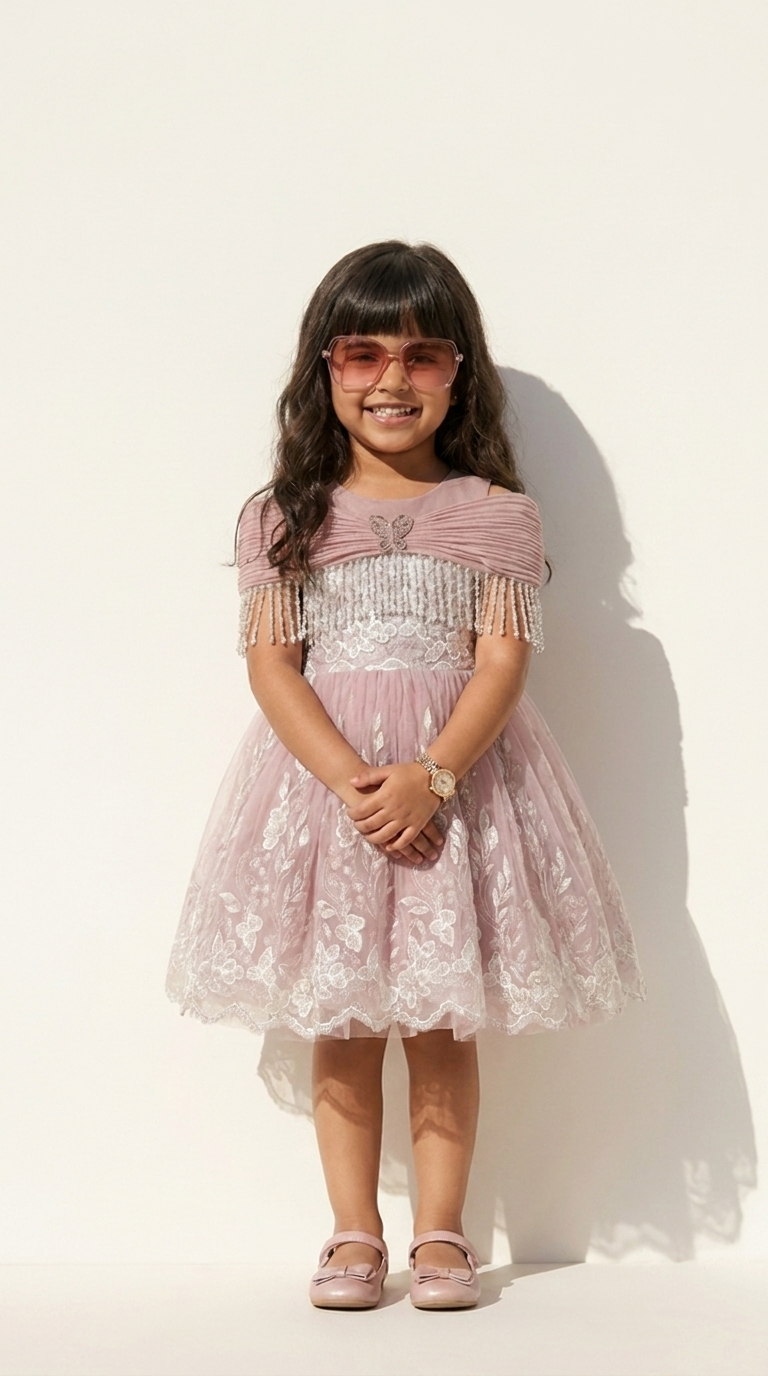 Rosette Princess Party Dress