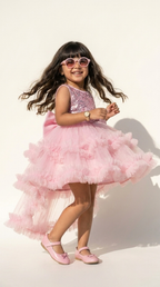 Blush Fairy Ruffle Princess Dress