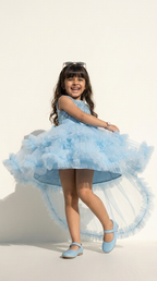 Sky Blossom Princess Party Dress