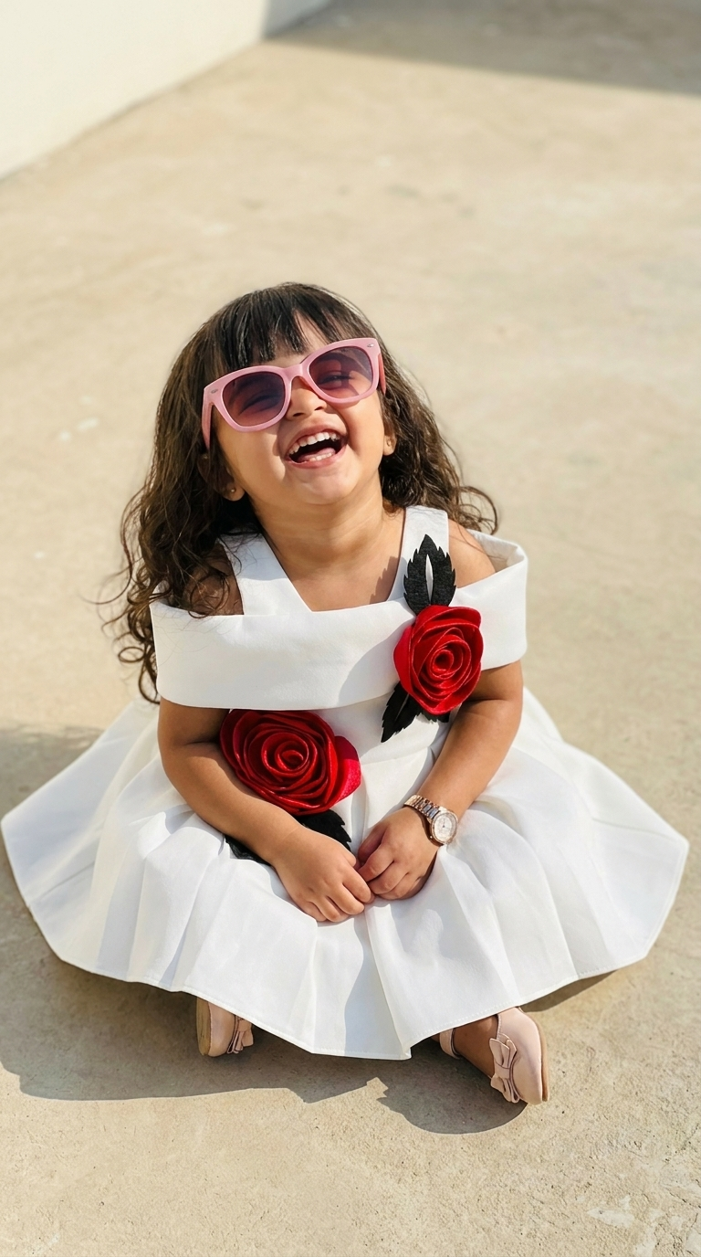 Ivory Rose Royale Party Dress