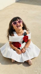 Ivory Rose Royale Party Dress
