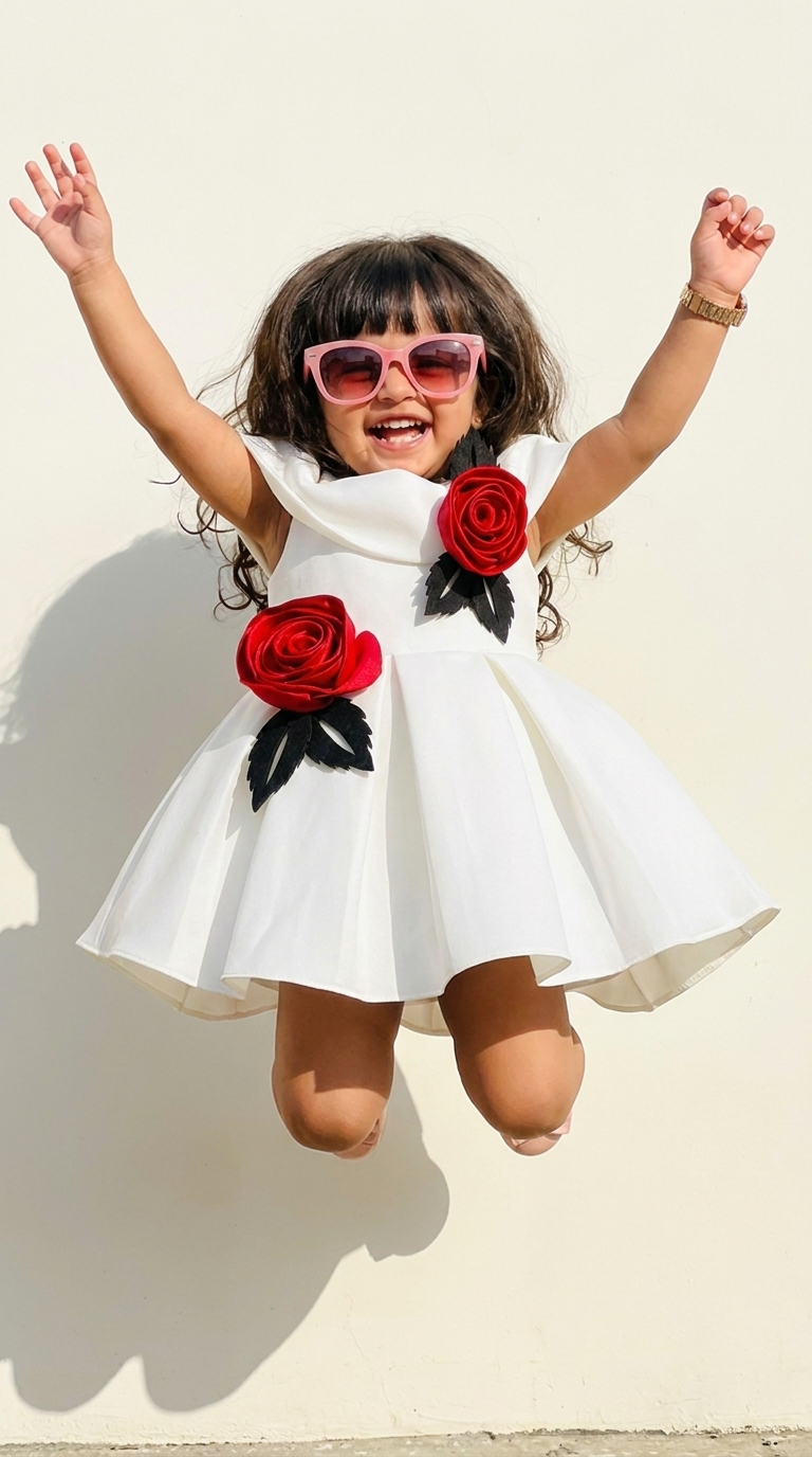 Ivory Rose Royale Party Dress