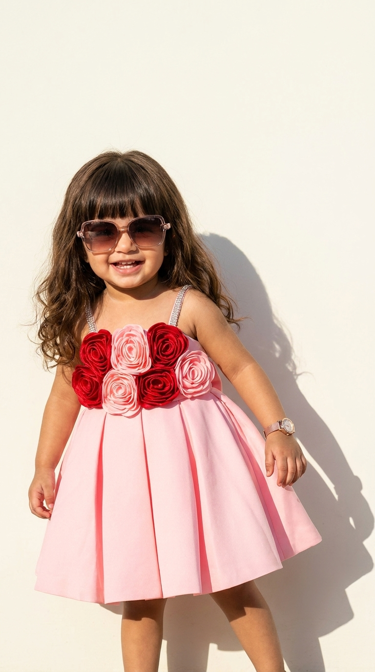 Ethnia Blush Rose Garden Dress