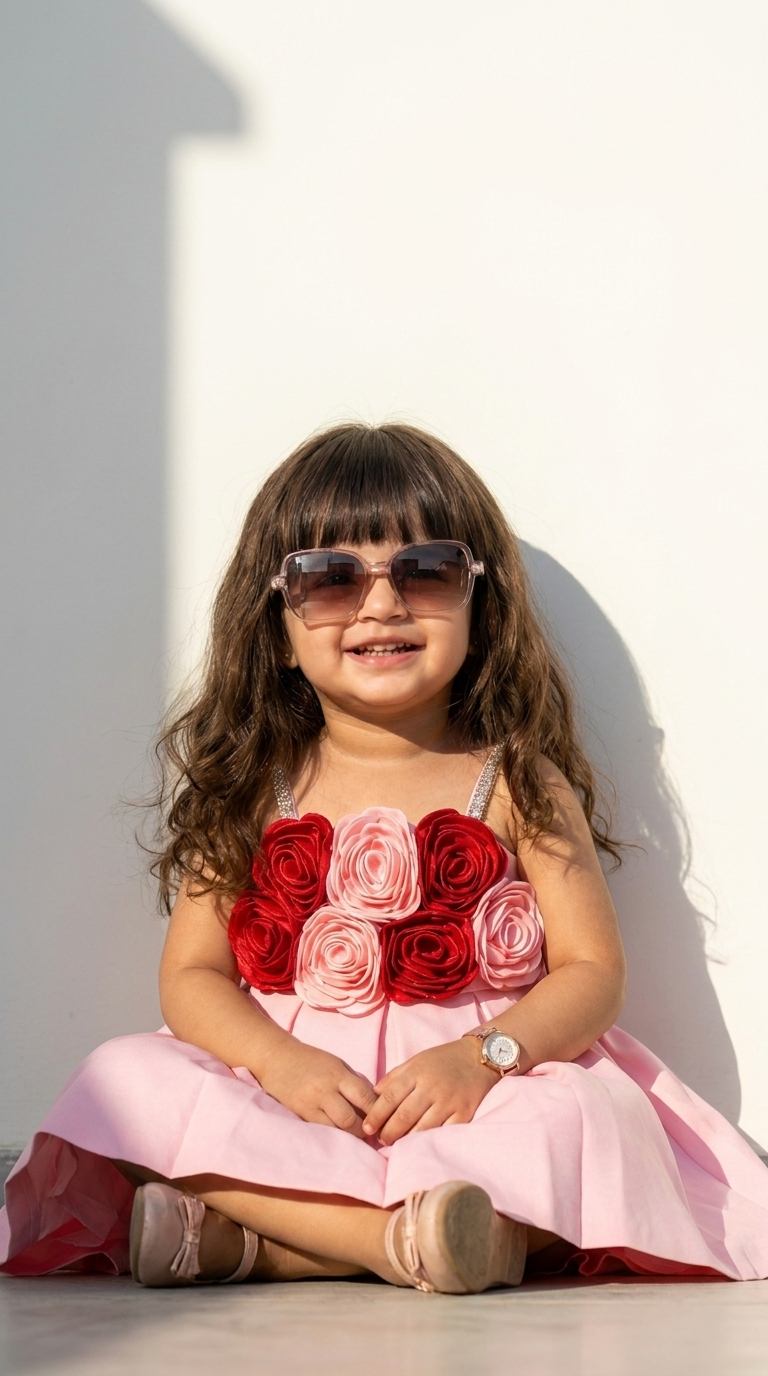 Ethnia Blush Rose Garden Dress