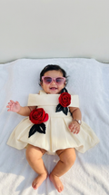 Ivory Rose Baby Party Dress