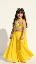 Sunshine Bloom Floral Lehenga Set