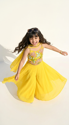 Sunshine Bloom Floral Lehenga Set