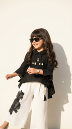 Midnight Elegance Boho Co-ord Set