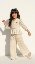 Ivory Grace Pleated Co-Ord Set