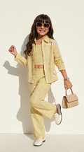 Sunshine Bloom Embroidered Co-Ord Set