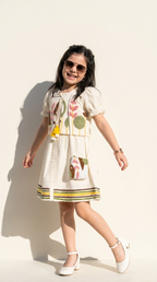 Meadow Bloom Embroidered Dress