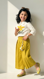 Sunshine Floral Embroidered Co-Ord Set