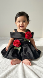 Ethnia Midnight Rose Baby Dress