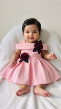 Ethnia Blush Burgundy Rose Dress