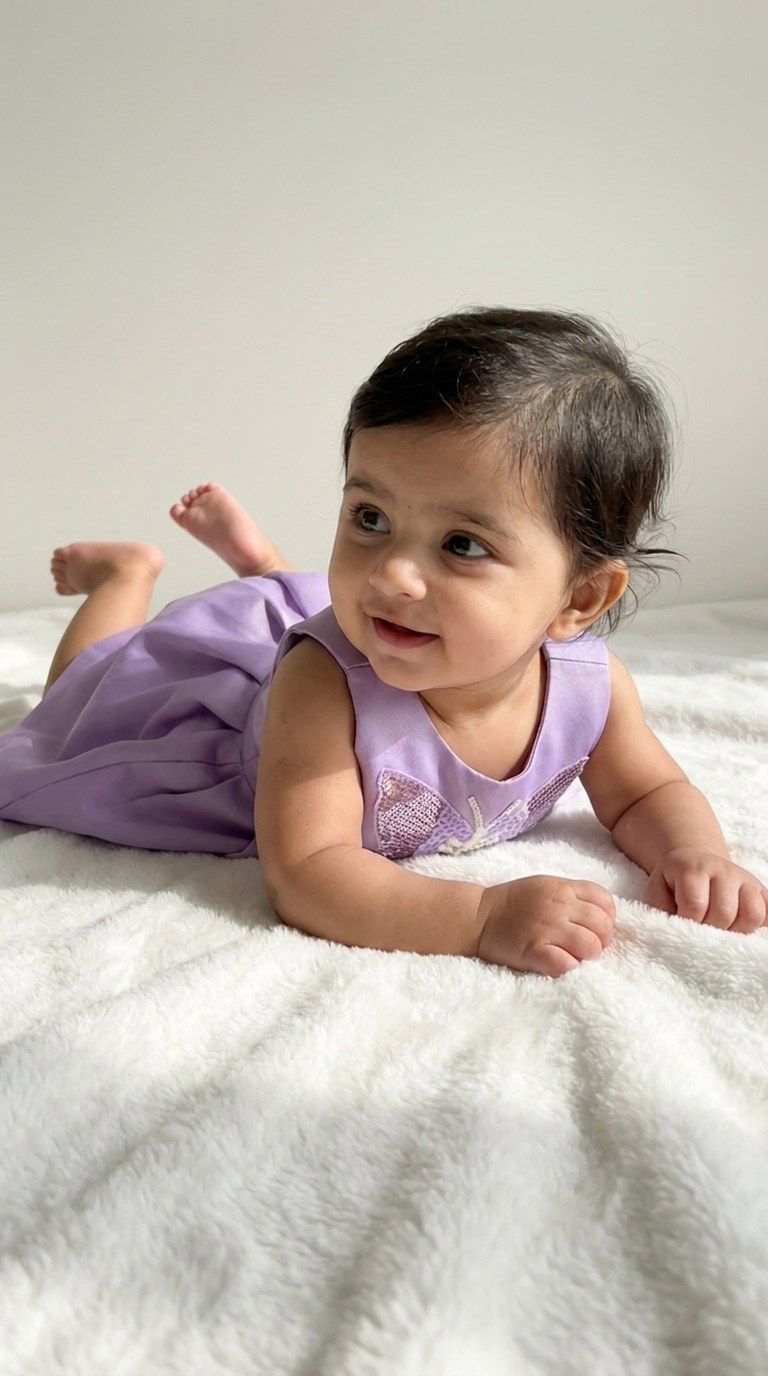 Lavender Butterfly Dream Party Dress