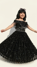 Midnight Royale Sequin Ball Gown