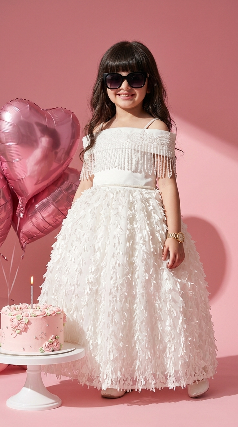 Ivory Blossom Royale Gown
