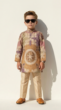 Boys’ Heritage Mosaic Kurta Set