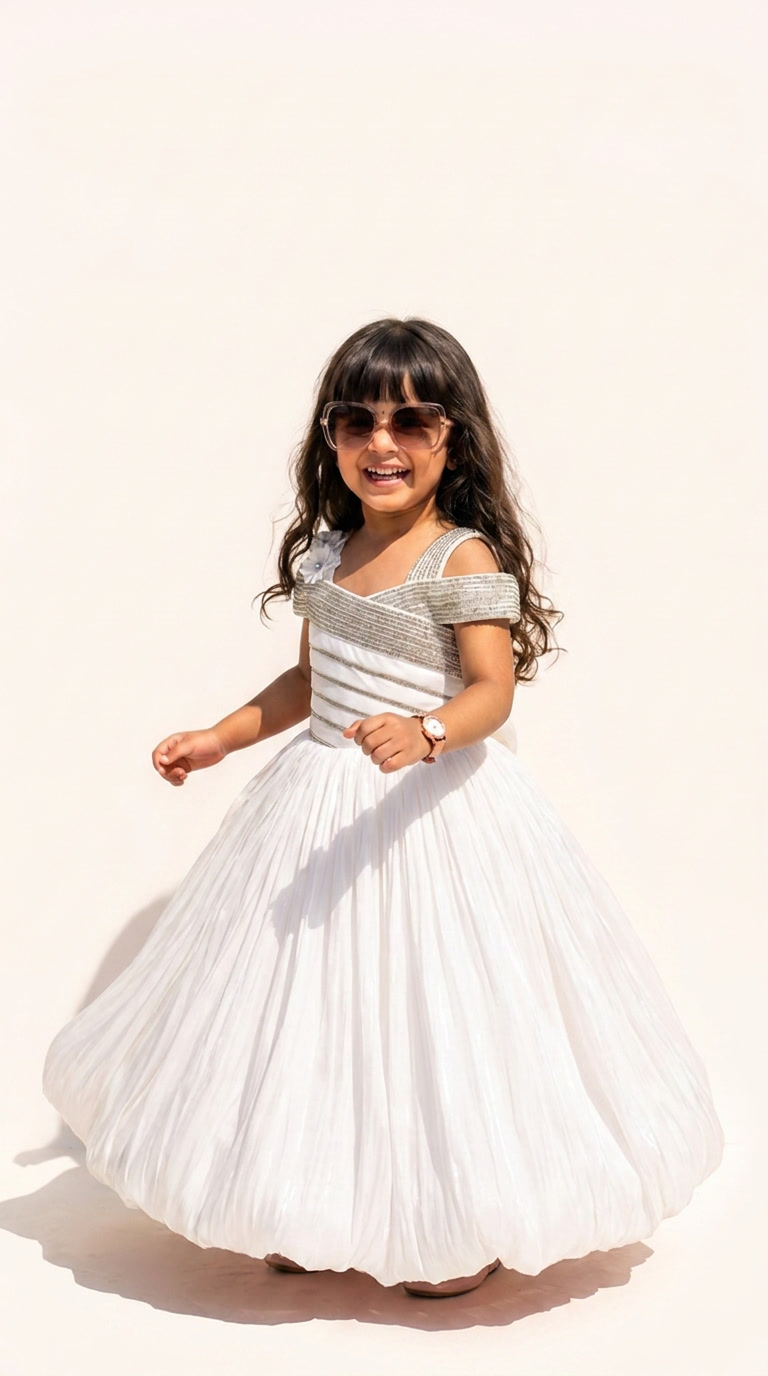 Moonlight Pearl Off-Shoulder Princess Gown