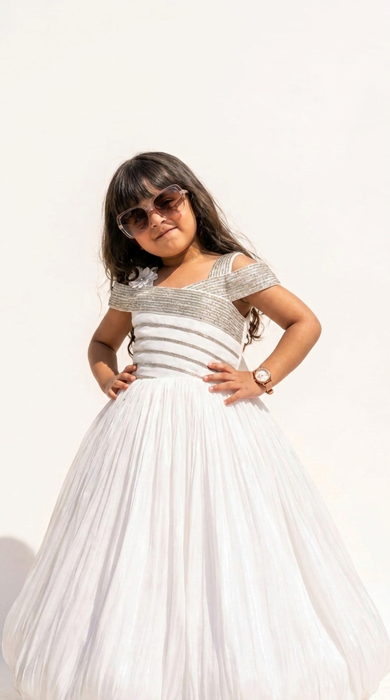 Moonlight Pearl Off-Shoulder Princess Gown