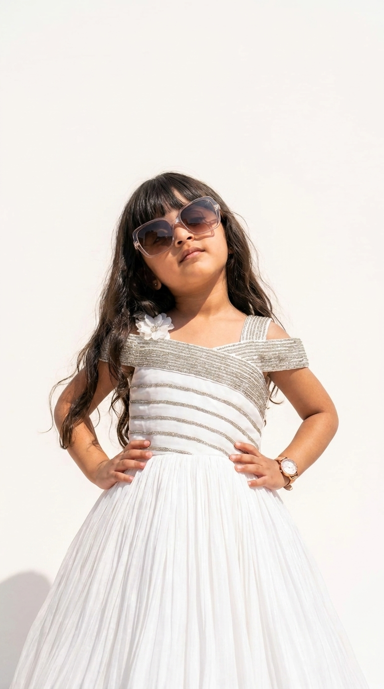 Moonlight Pearl Off-Shoulder Princess Gown