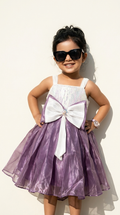 Lavender Bow Belle Party Dress
