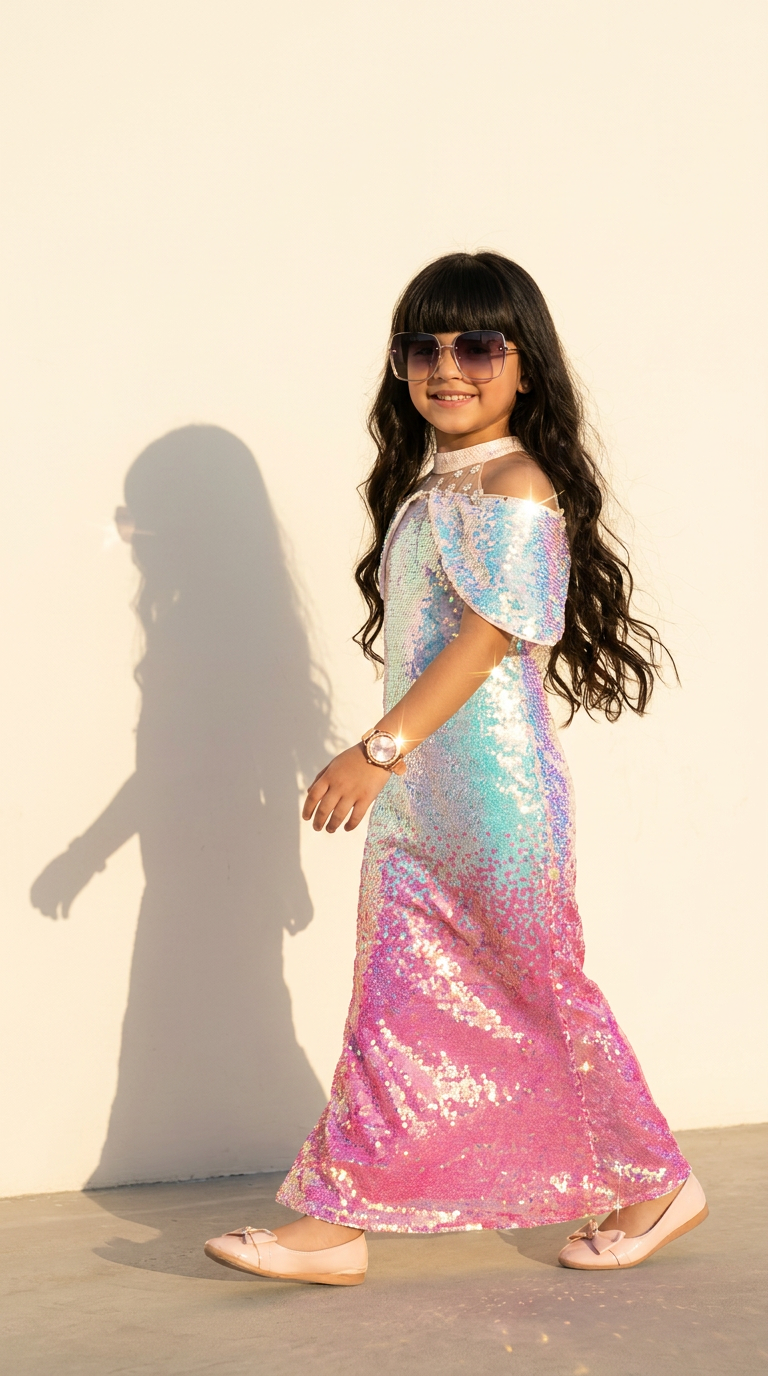 Aurora Mermaid Sequin Gown