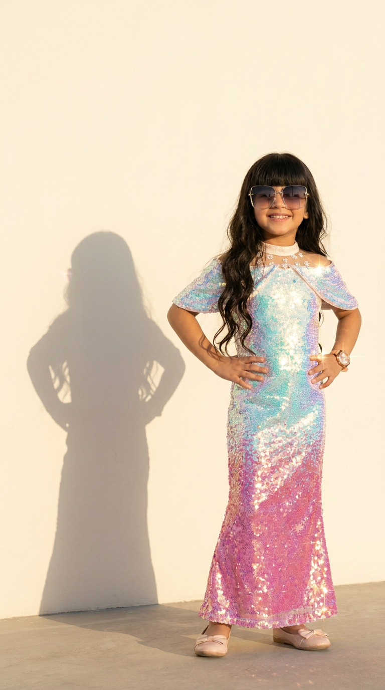 Aurora Mermaid Sequin Gown