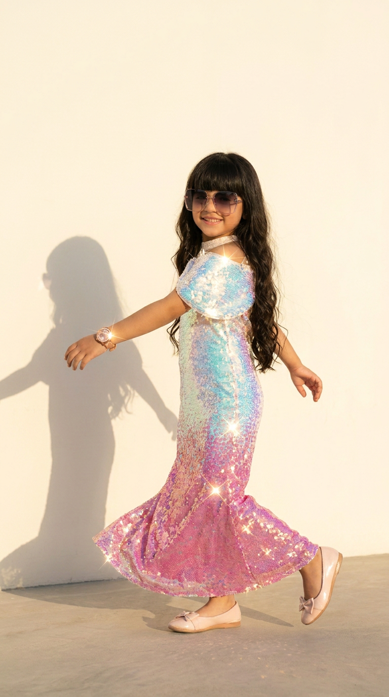 Aurora Mermaid Sequin Gown