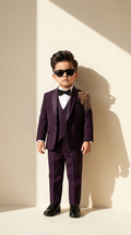 Royal Plum Signature Tuxedo Suit