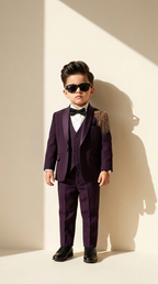 Royal Plum Signature Tuxedo Suit