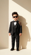 Midnight Royale Embellished Tuxedo Suit