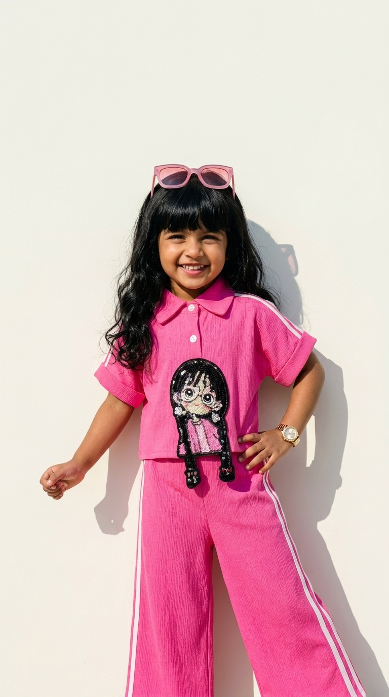 Pink Pop Doll Co-Ord Set