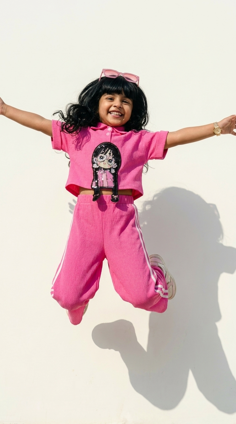 Pink Pop Doll Co-Ord Set