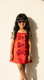 Scarlet Bow Charm Party Dress