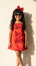 Scarlet Bow Charm Party Dress