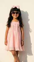 Blush Starlight Shimmer Dress