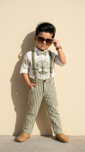 Olive Heritage Boys’ Suspenders Set