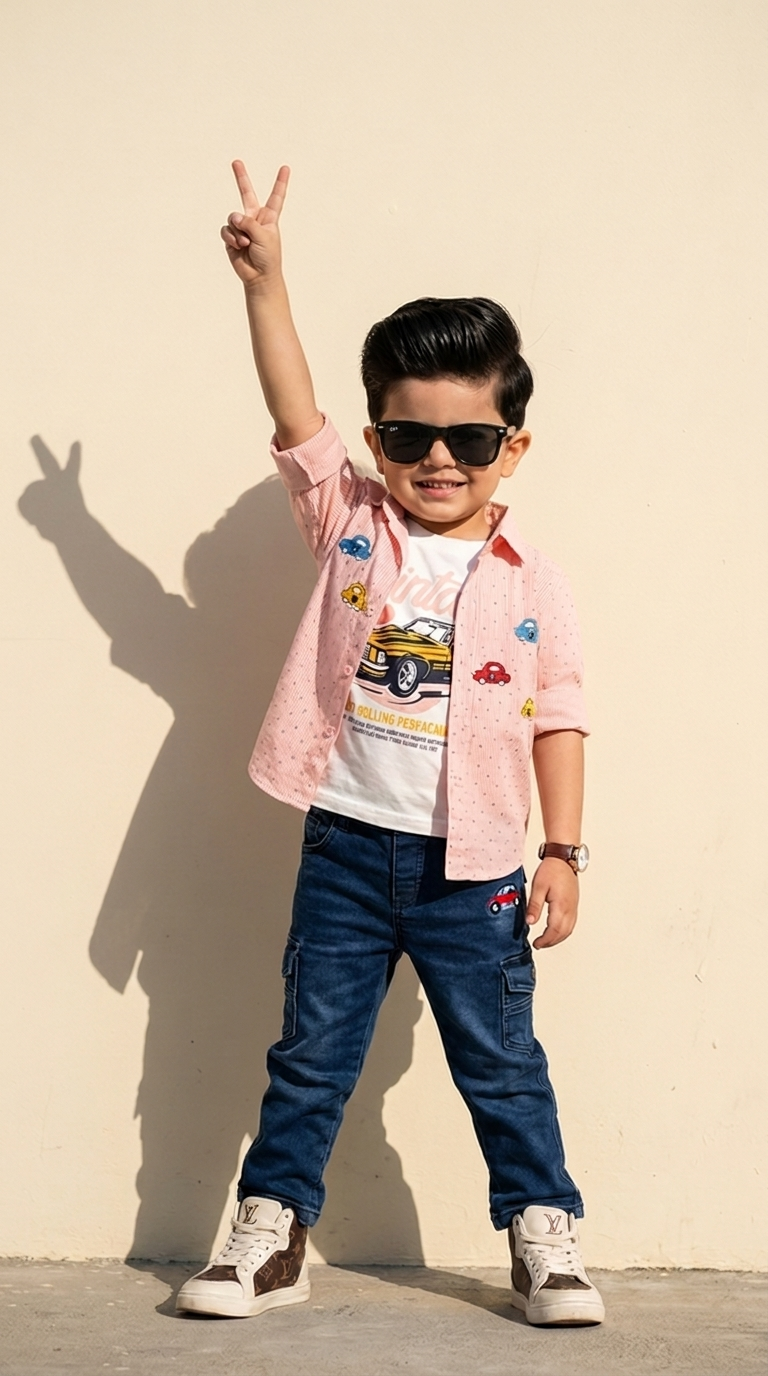 Boys’ Urban Racer Casual Co-Ord Set