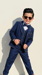 Royal Navy Edge – Boys’ 3-Piece Suit Set