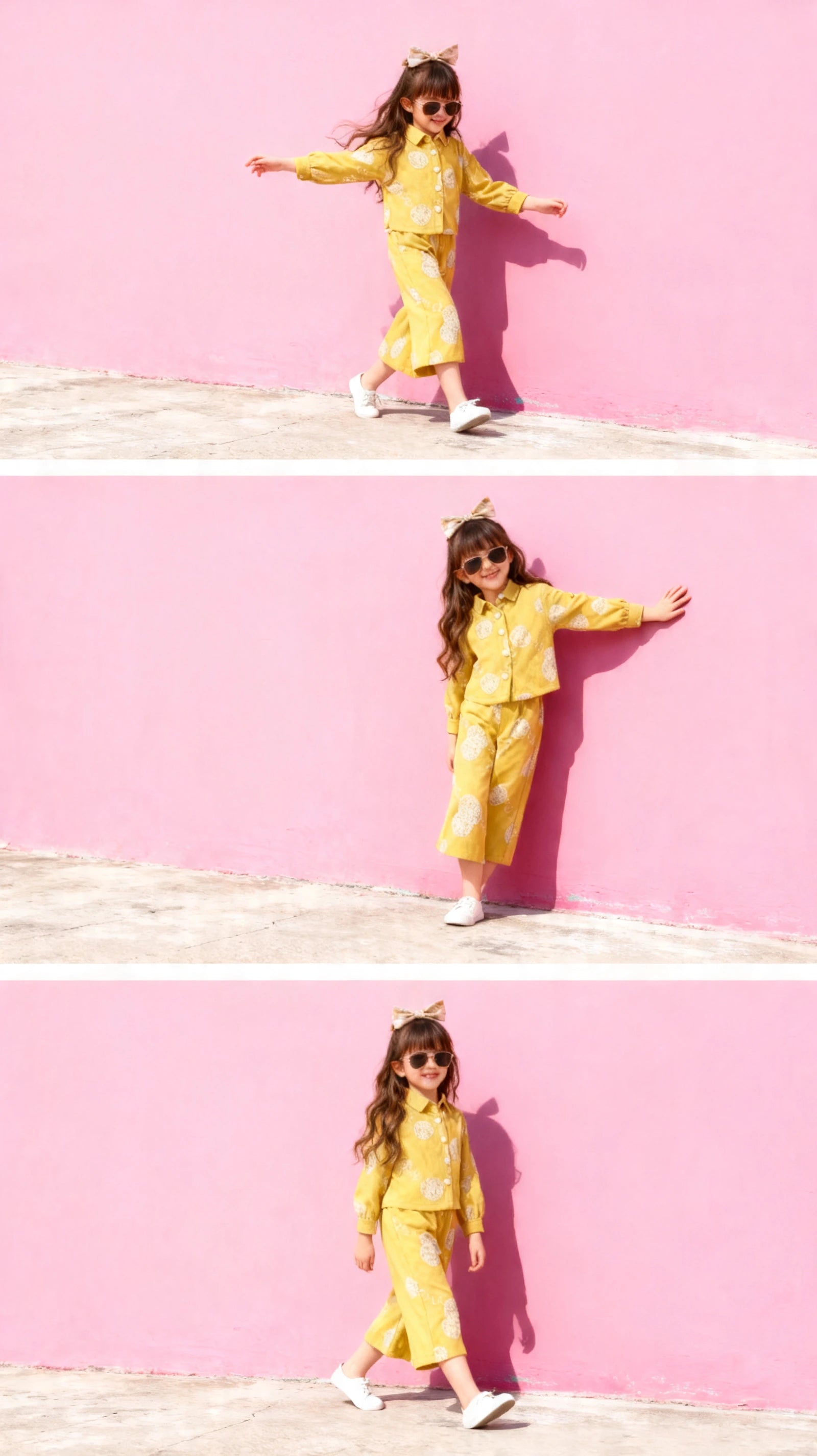 Yellow Printed Co-ord Set