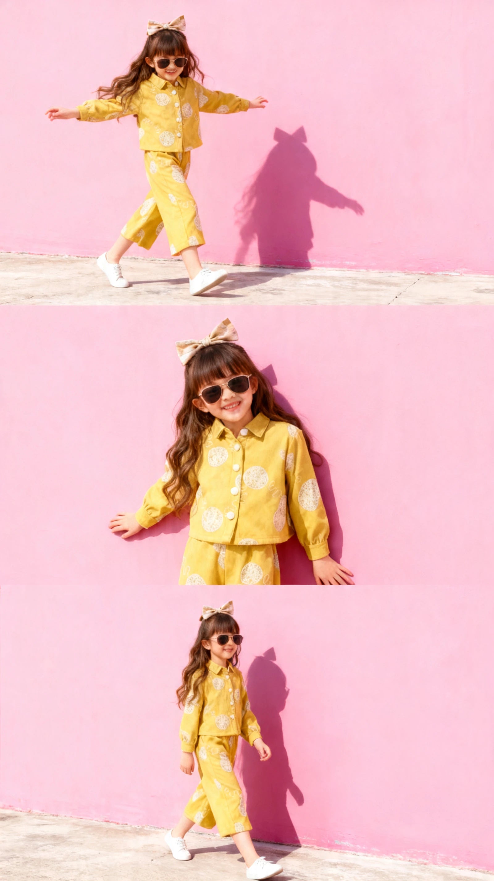 Yellow Printed Co-ord Set